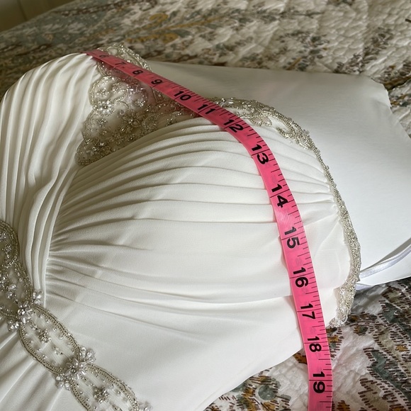 GALINA SIGNATURE From David’s Bridal Wedding Dress - Picture 15 of 16